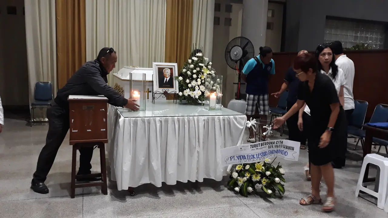 Jenazah Pendiri Matahari Store tiba di Bali