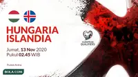 Kualifikasi Piala Eropa 2020 - Hungaria Vs Islandia (Bola.com/Adreanus Titus)