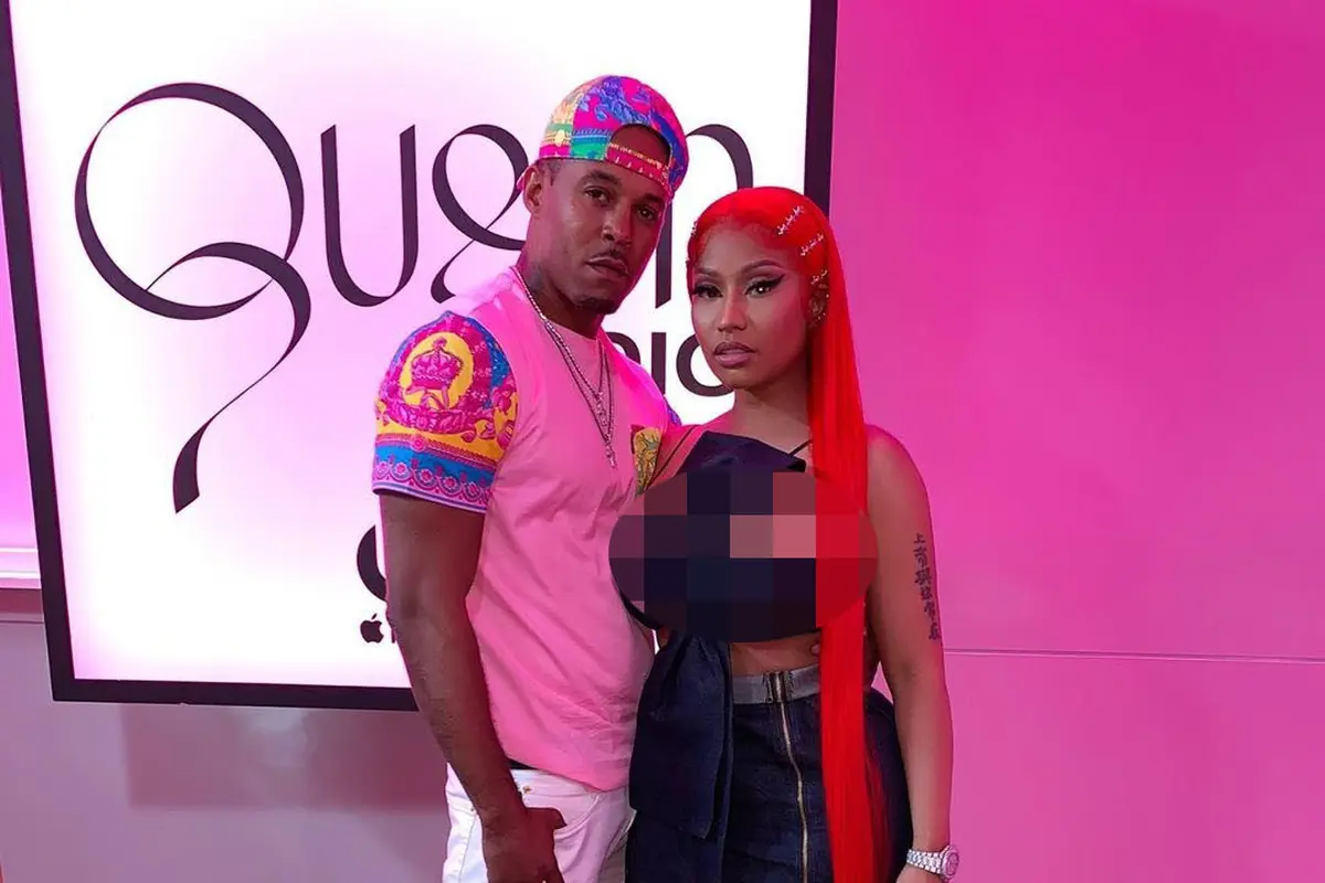 Nicki Minaj dan Kenneth Petty (Instagram/ nickiminaj)