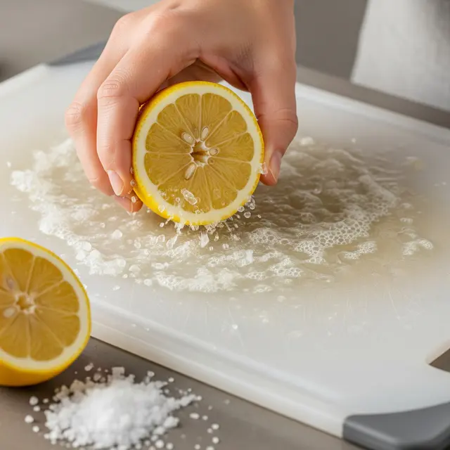 Cara Menghilangkan Bau Amis di Talenan Plastik Pakai 2 Bahan Dapur (AI)