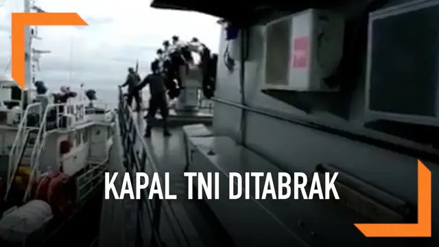 Sebuah kapal dinas perikanan Vietnam nekat menabrak kapal milik TNI Angkatan Laut, Kapal Republik Indonesia (KRI) Tjiptadi-381 di Laut Natuna Utara. Insiden itu terjadi saat TNI menangkap kapal Vietnam yang sedang mencuri ikan di wilayah Indonesia.