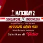 Tonton Live Streaming Timnas Indonesia Vs Singapura Piala AFF U-16 2022 di Vidio