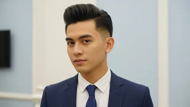 Gaya Rambut Pria Agar Terlihat Muda di 2025/ Ilustrasi AI