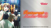 Nonton Anime Restaurant to Another World (Isekai Shokudou) episode lengkap di Vidio. (Dok. Vidio)