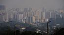 Acara-acara publik dibatalkan, dan bandara di kota terdekat, Goiania, ditutup selama beberapa jam. (AP Photo/Eraldo Peres)