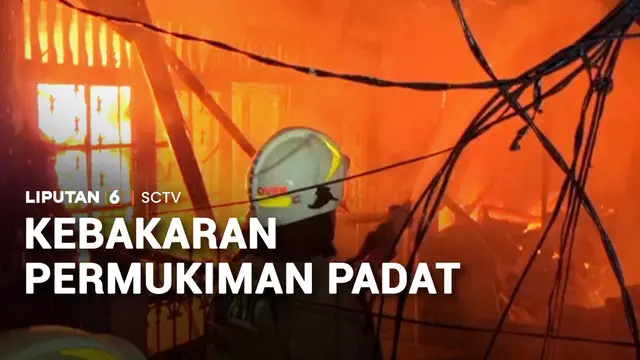 Kebakaran Permukiman Padat