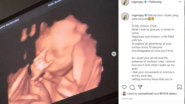 Roger Danuarta dan Cut Meyriska (Foto: Instagram/@rogerojey)
