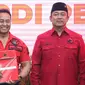 Diantara yang mendapat surat rekomendasi PDIP adalah pasangan bakal calon Gubernur Jawa Tengah, Jenderal TNI (purn) Andika Perkasa dan Hendrar Prihadi. (Liputan6.com/Angga Yuniar)