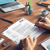 cara bikin cv ©Ilustrasi dibuat Stable Diffusion