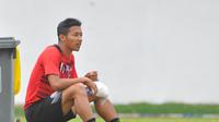 Pemain Arema FC, Dendi Santoso. (Bola.com/Iwan Setiawan)
