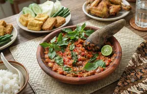 Cara Membuat Sambal Kemangi Terasi, Bikin Nagih dan Nambah Nasi
