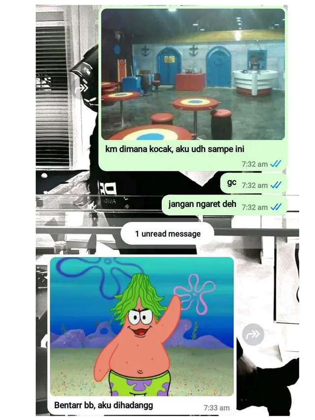 6 Chat Netizen Seakan-akan Hidup di Bikini Bottom Kocak, Jadi Teman Spongebob