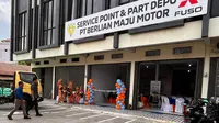 Dukung Bisnis Konsumen, Fuso Resmikan Service Point di Muara Enim dan Mamuju