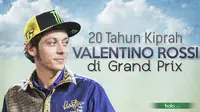 20 Tahun Kiprah Valentino Rossi di Grand Prix (Bola.com/Samsul Hadi)