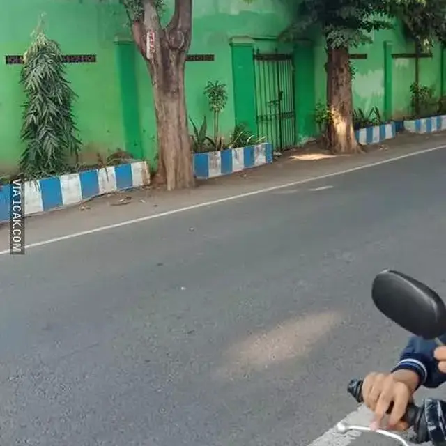 6 Potret Pagar Terhalang Tembok Ini Bikin Geleng Kepala, Cara Pasangnya Asal