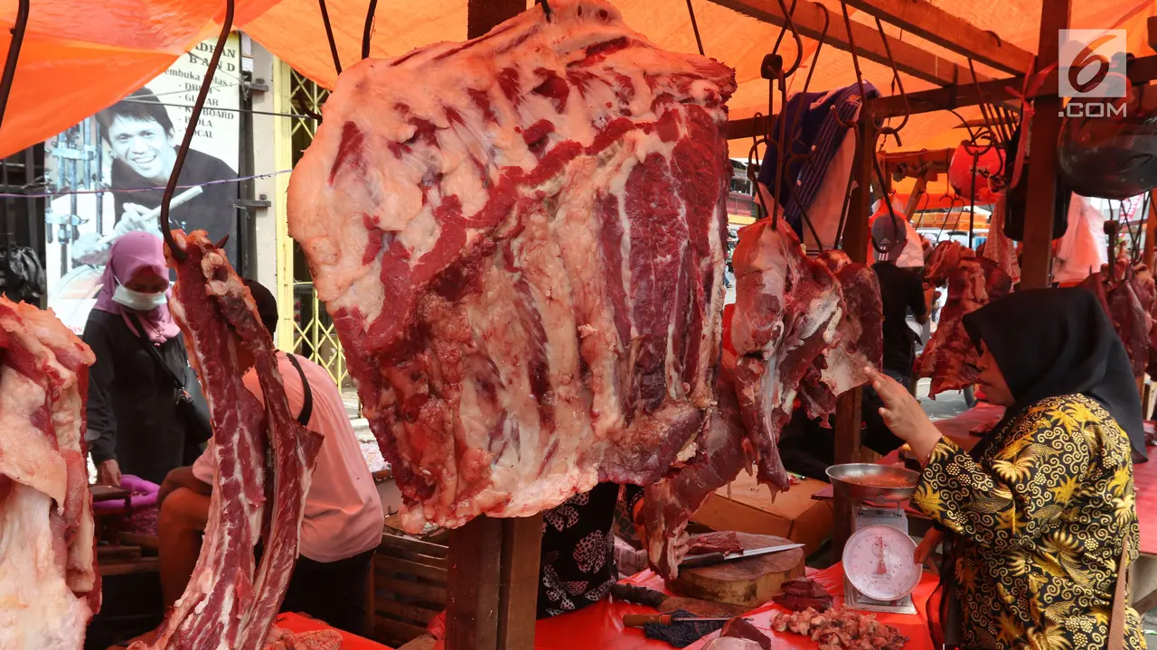 Pedagang Daging Musiman Menjamur