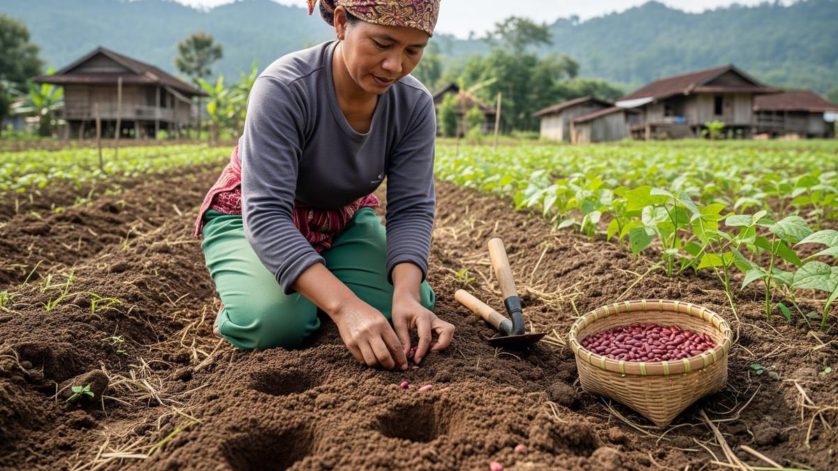 5 Cara Menanam Kacang Merah ala Petani Desa, Mudah Dirawat dan Cepat Panen