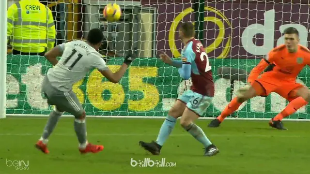 Burnley 0-1 Manchester United | Liga Inggris | Highlight Pertandingan dan Gol