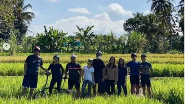 Wisata Sepeda Gisella Anastasia dan Wijin di Yogyakarta