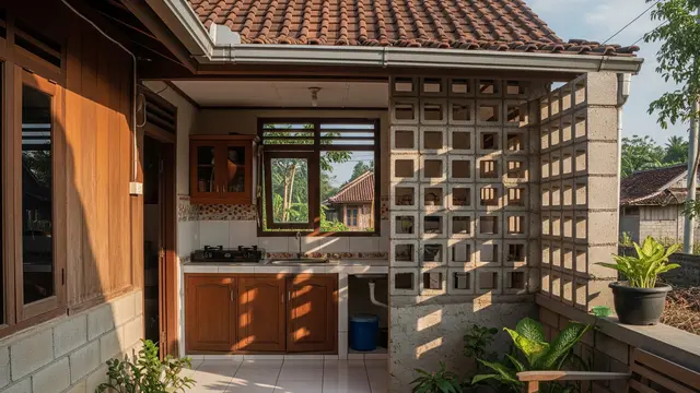 9 Rumah Desa Kombinasi Kayu dan Roster agar Lebih Adem, Ciptakan Hunian Estetik