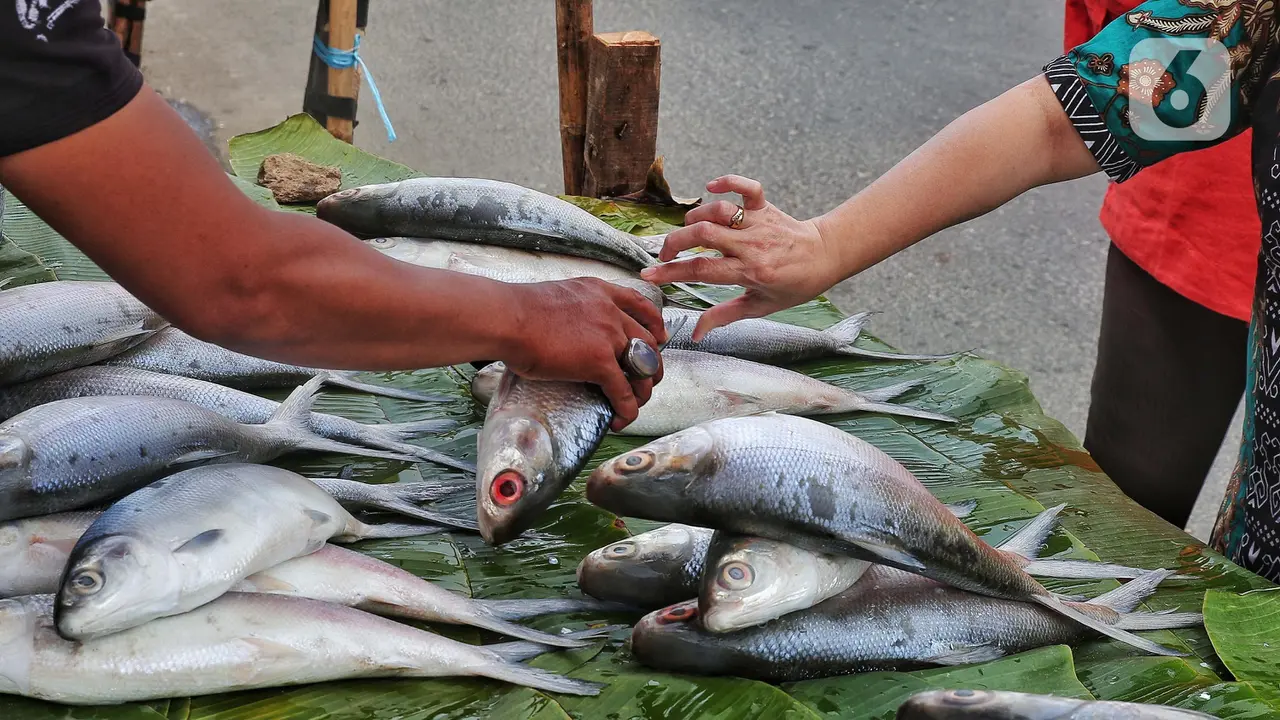 Berkah Penjual Bandeng Musiman Jelang Imlek