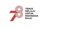 Logo resmi hari ulang tahun (HUT) ke-78 Republik Indonesia (RI). (Liputan6.com)