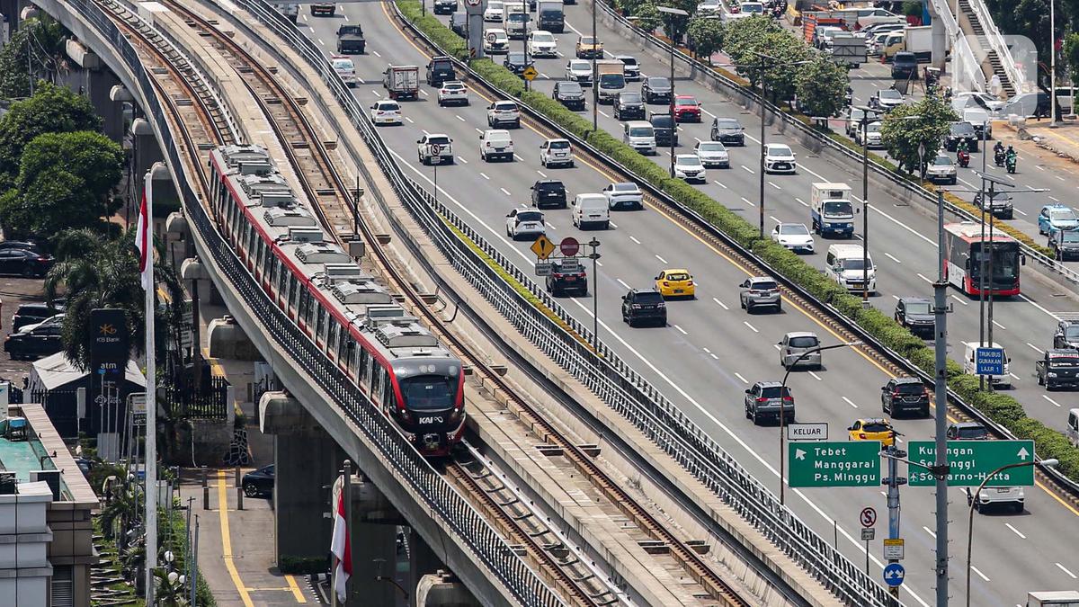 Tumbuh 70,3%, LRT Jabodebek Angkut 2,1 Juta Penumpang di Februari 2025