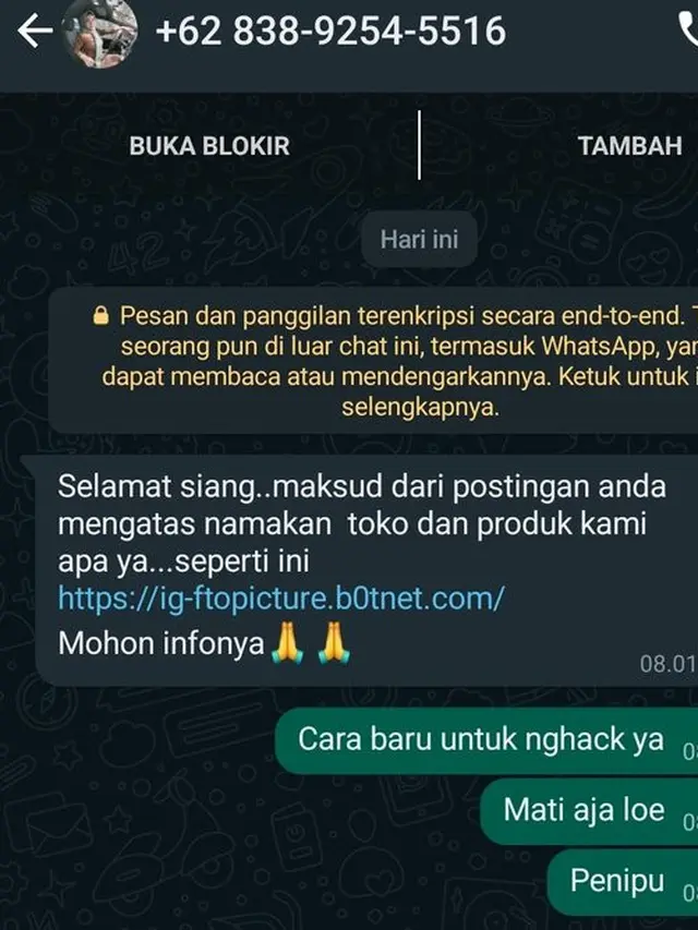 6 Chat Penipu Ingin Curi Data Pribadi, Modus Terbaru Undangan Nikah