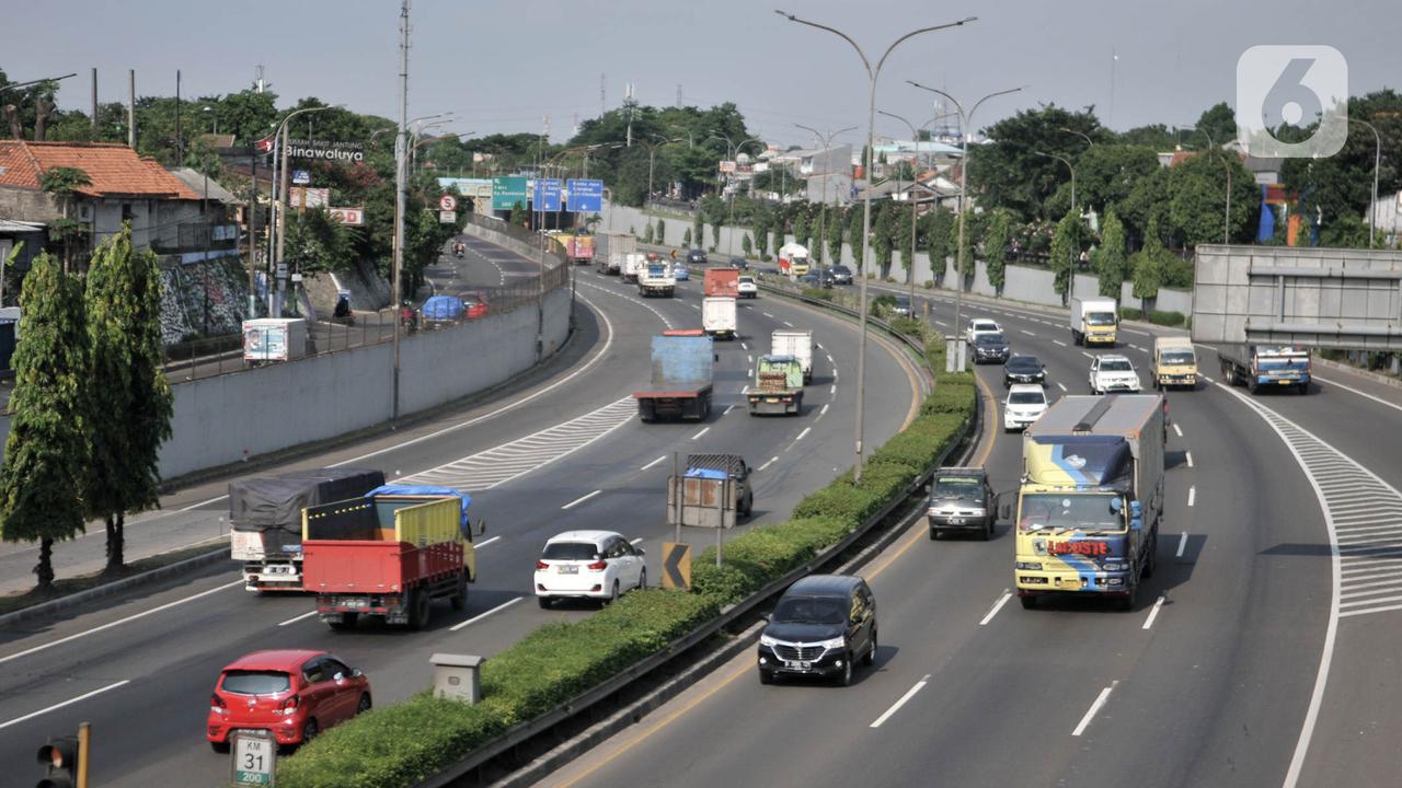 FOTO: Ada Larangan Mudik, Jalan Tol Dibatasi Mulai 24 April 2020