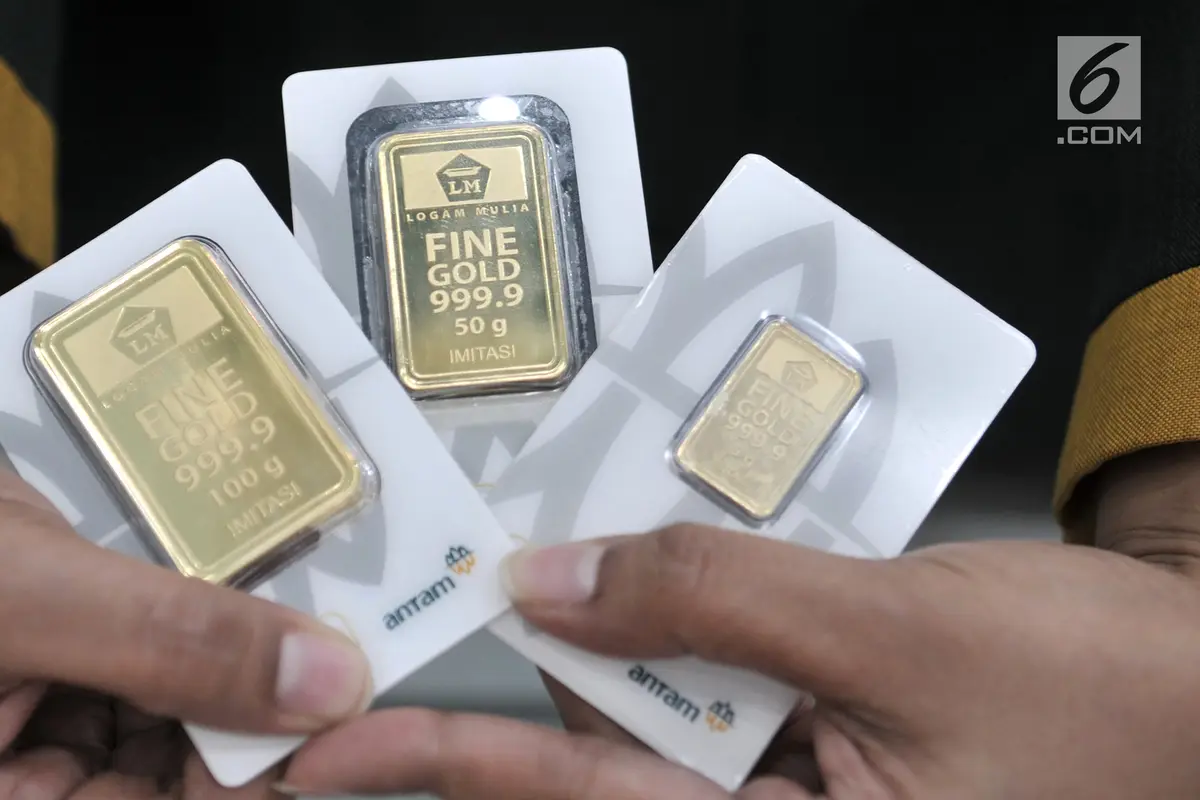 Merangkak Naik, Harga Emas Antam Dijual Rp 702.500