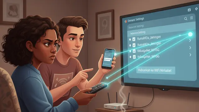 Cara Menyambungkan WiFi ke TV by Gemini