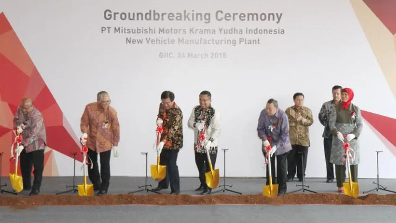 Pabrik Terbesar ke-3 Mitsubishi Dibangun di Indonesia