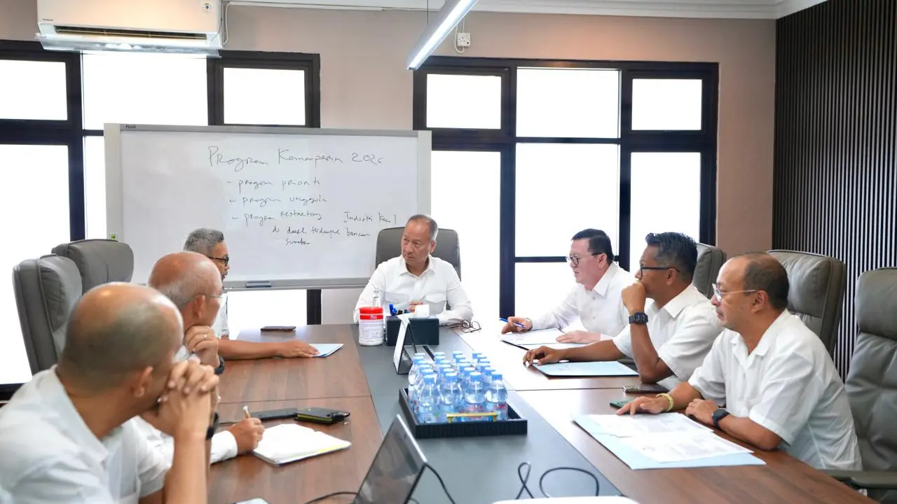 Menteri Perindustrian (Menperin) Agus Gumiwang Kartasasmita