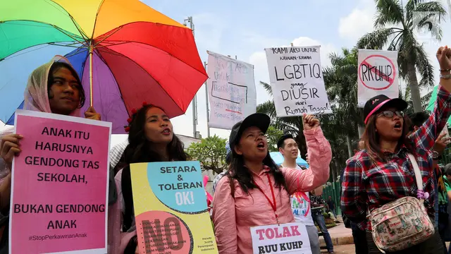 Sambangi DPR, Aktivis Perempuan Tuntut Kemerdekaan