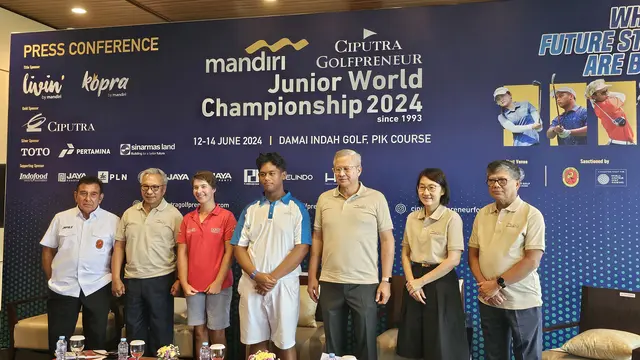 Pembukaan Trofi Mandiri Ciputra Golfpreneur Junior World Championship 2024