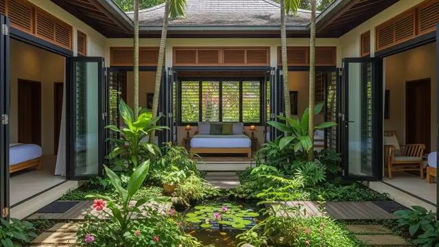 Desain Rumah Mungil Tapi Punya Kebun Luas