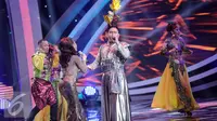 Salah satu penampilan Nassar di ajang Indonesian Dangdut Awards 2015. [Foto: Faizal Fanani/Liputan6.com]