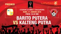 Prediksi Barito Putera vs Kalteng Putra (Liputan6.com/Trie yas)