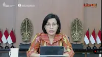 Menteri Keuangan (Menkeu) Sri Mulyani Indrawati dalam LIKE IT : Sustain Habit in Investing, Invest in Sustainable Instruments, Jumat (12/8/2022). Dia mengatakan instrumen APBN menjadi instrumen yang sangat  penting di dalam menjaga pemulihan ekonomi Indonesia.