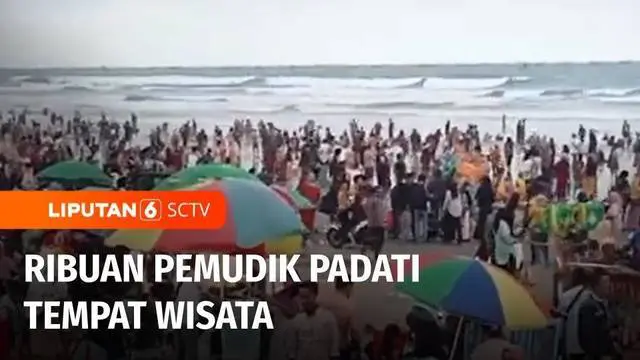 Destinasi wisata alam Baturaden, di Banyumas, Jawa Tengah, dipadati ribuan pengunjung. Bukan hanya Baturaden, Pantai Bagedur di Lebak, Banten juga disesaki ribuan pengunjung, rata-rata pengunjung merupakan pemudik yang sedang pulang kampung.