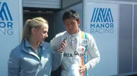Nasib Rio Haryanto di Manor Racing belum juga ada kejelasan. (Bola.com/Reza Khomaini)