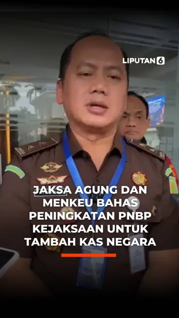 Jaksa Agung dan Menkeu Bahas Peningkatan PNPB Kejaksaan untuk Tambah Kas Negara