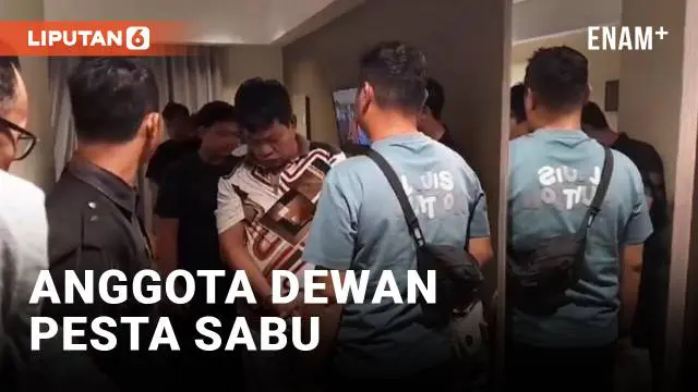 VIDEO: Tiga Anggota DPRD Kepulauan Mentawai Pesta Sabu di Kamar Hotel
