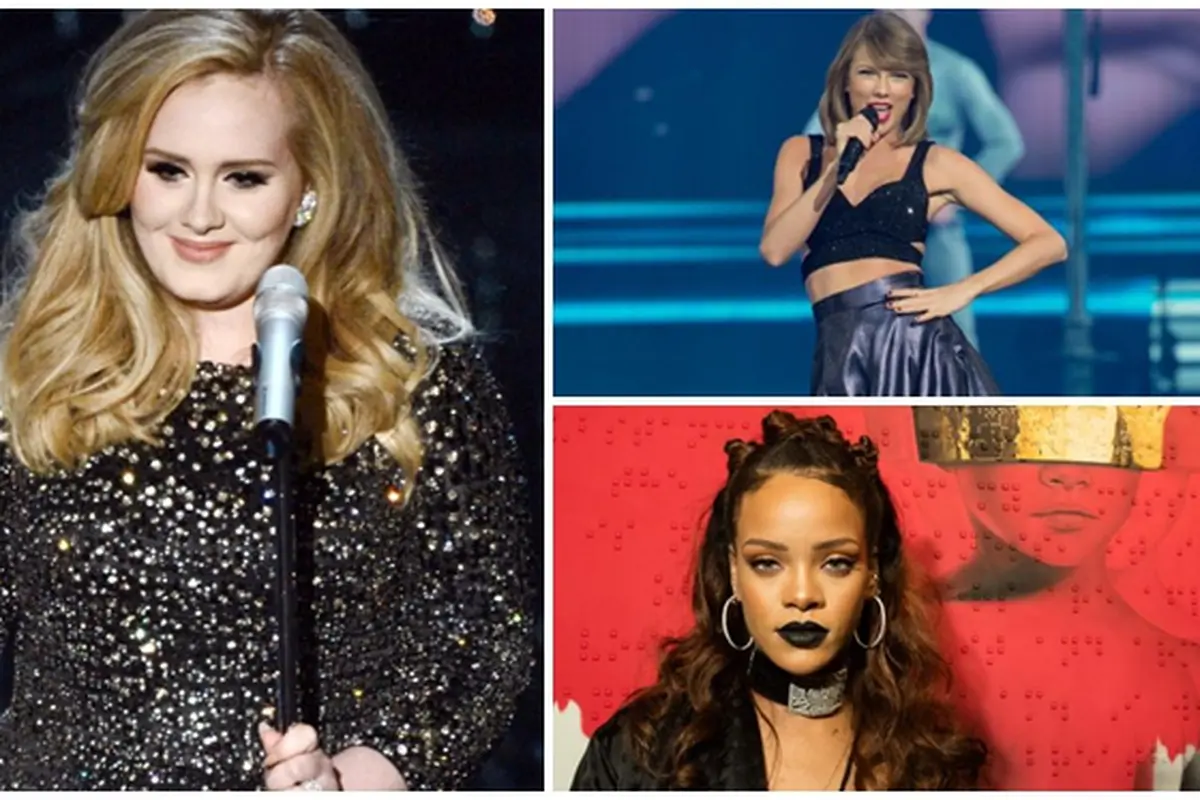 [Bintang] Adele, Taylor Swift dan Rihanna