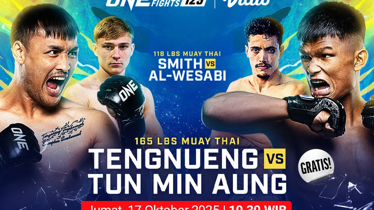 Saksikan ONE Friday Fights 129 eksklusif di Vidio. (dok. vidio.com)