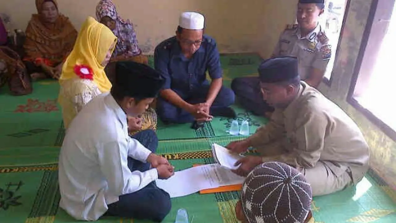 Pernikahan Pencuri dan Pasangannya di Tahanan