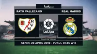 La Liga - Rayo Vallecano Vs Real Madrid (Bola.com/Adreanus Titus)