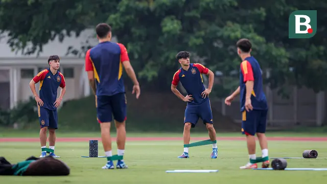 Foto: Jelang Laga Panas Dua Tim Top Eropa di Piala Dunia U-17, Begini Potret Latihan Timnas Spanyol U-17 dan Timnas Jerman U-17