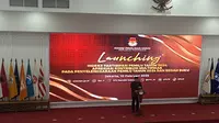 Ketua KPU RI Mochammad Afifuddin di Kantor KPU. (Liputan6.com/Muhammad Radityo Priyasmoro).