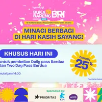 Promo menarik di hari kasih sayang, amankan tiket KLBB 2025 sekarang/copyright kapanlagi